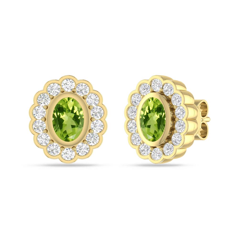 Yellow Gold - Peridot
