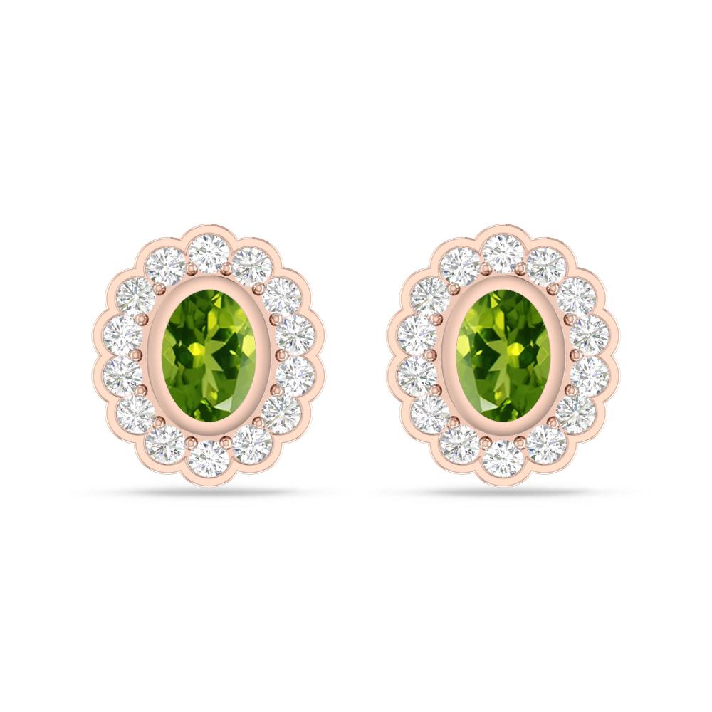 Rose Gold - Peridot
