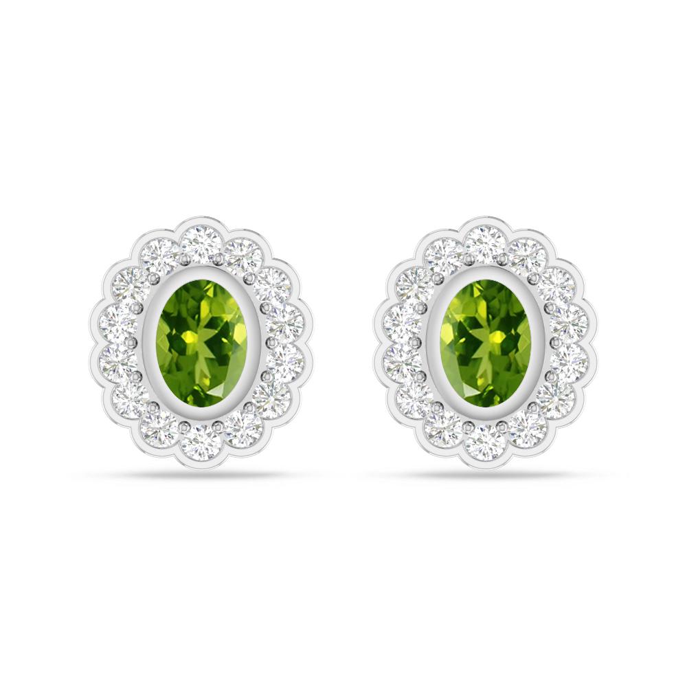 White Gold - Peridot