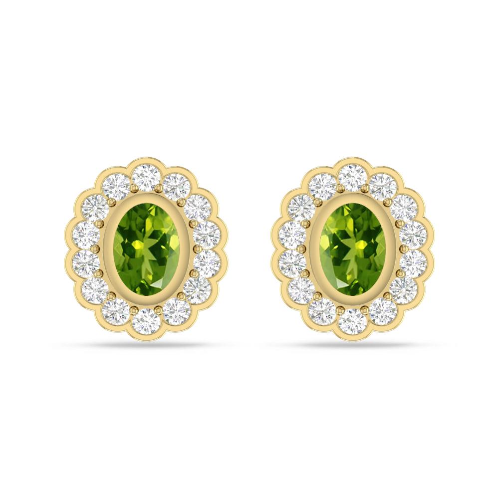 Yellow Gold - Peridot