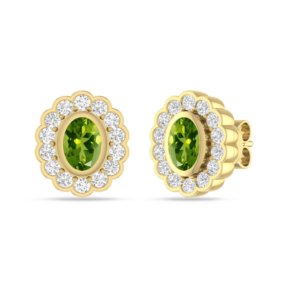 Yellow Gold - Peridot