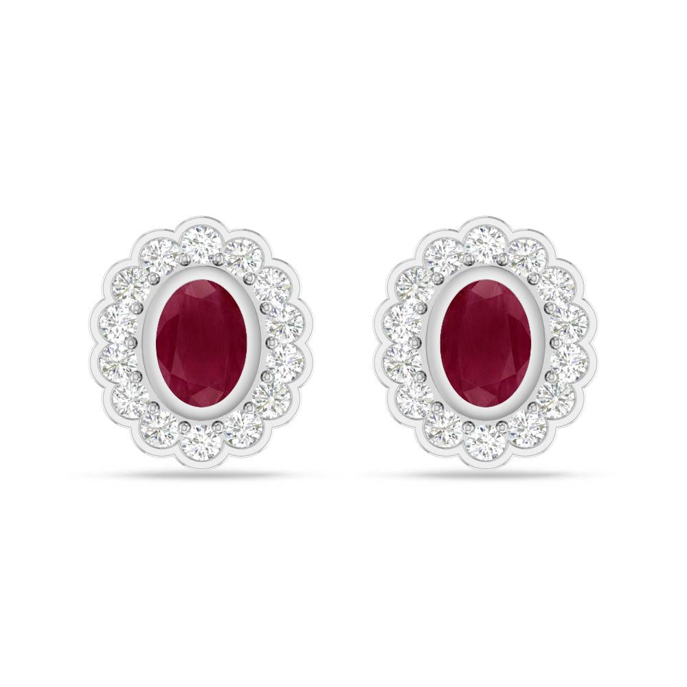 White Gold - Ruby