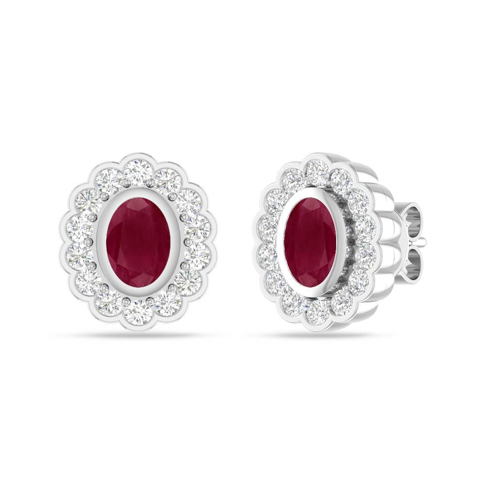 White Gold - Ruby