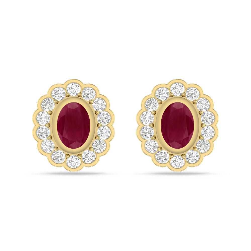Yellow Gold - Ruby