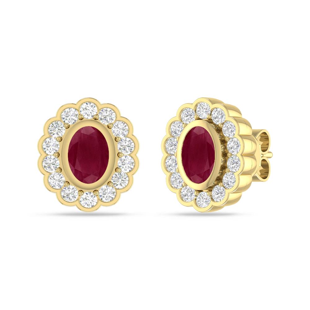 Yellow Gold - Ruby