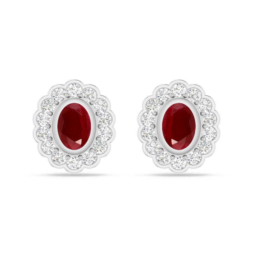 White Gold - Ruby