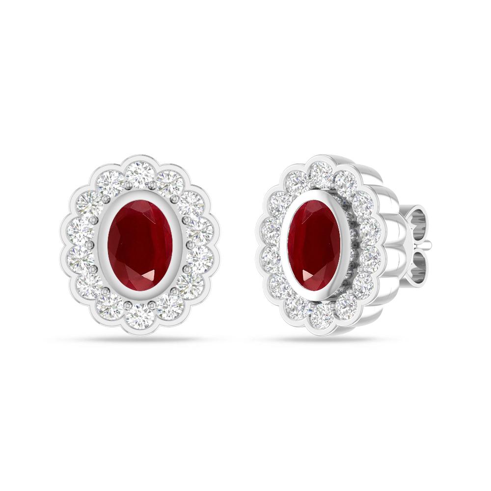White Gold - Ruby