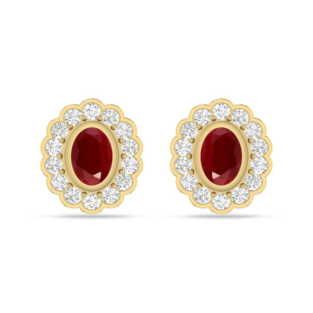 Yellow Gold - Ruby