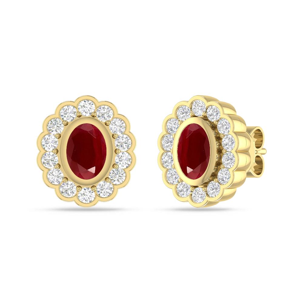 Yellow Gold - Ruby