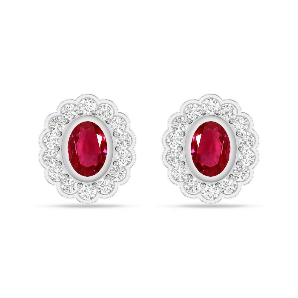 White Gold - Ruby