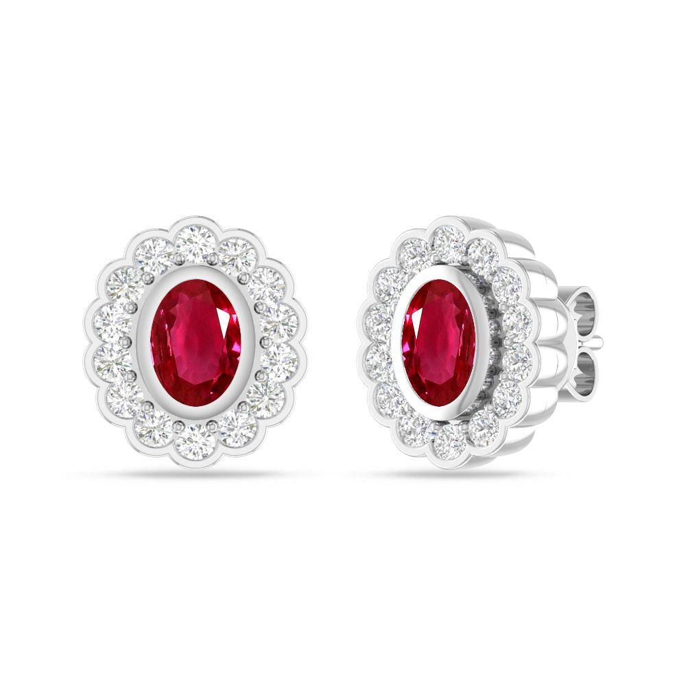 White Gold - Ruby