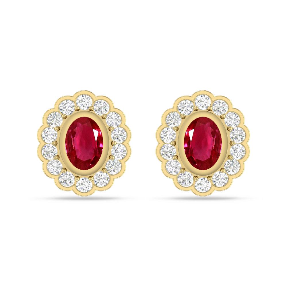 Yellow Gold - Ruby