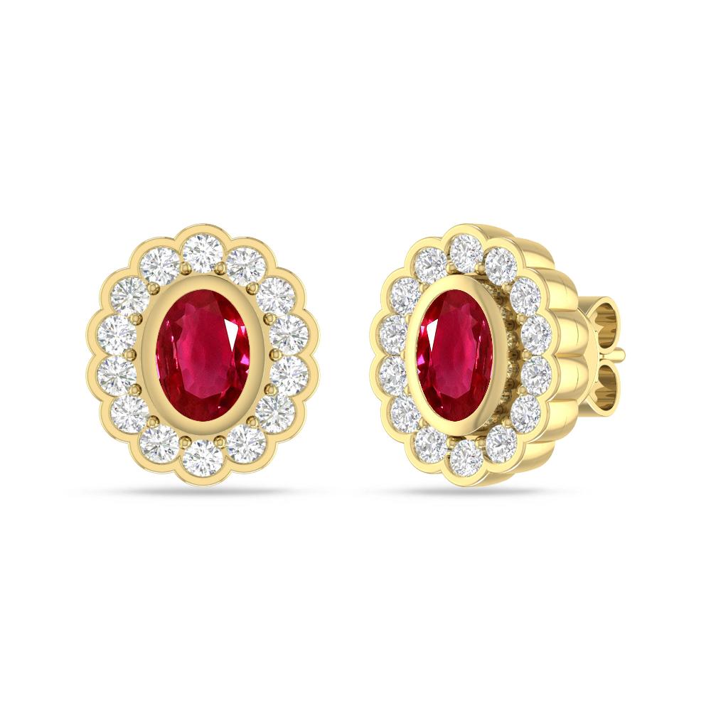 Yellow Gold - Ruby