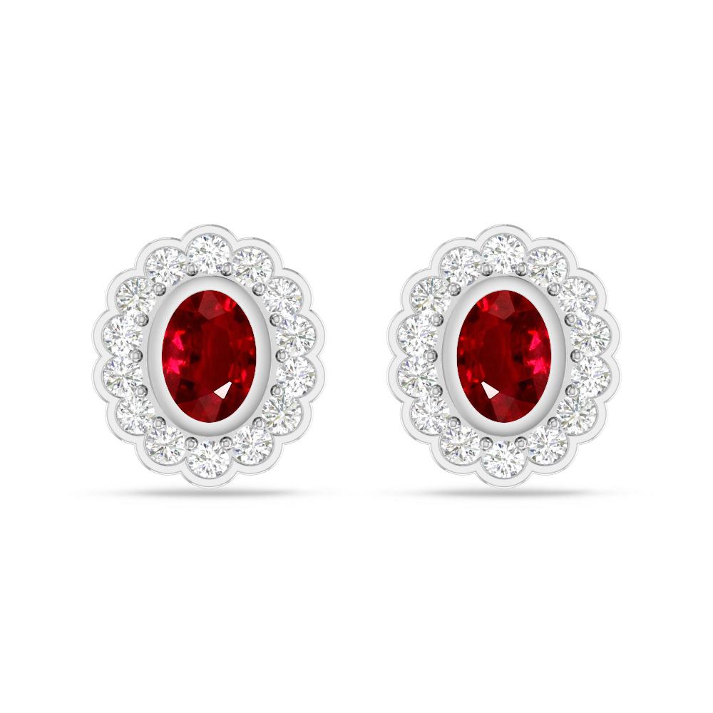 White Gold - Ruby