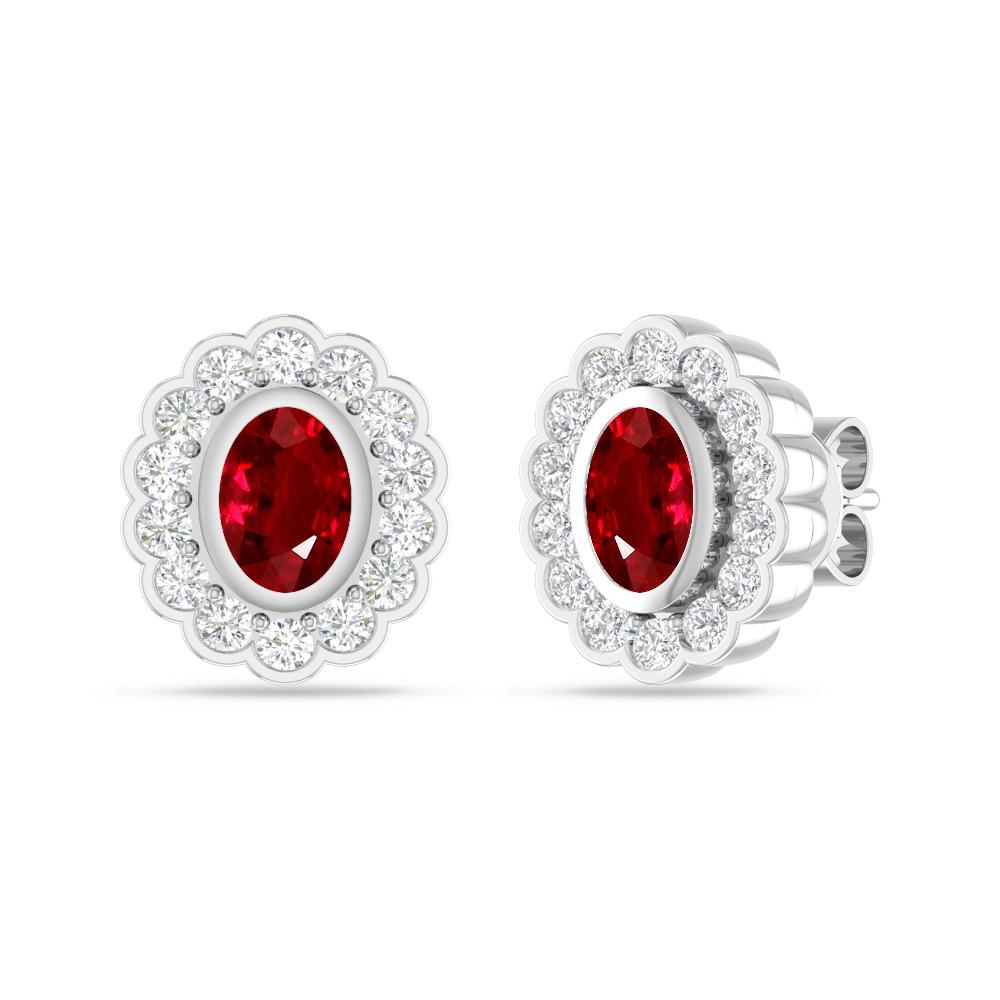 White Gold - Ruby