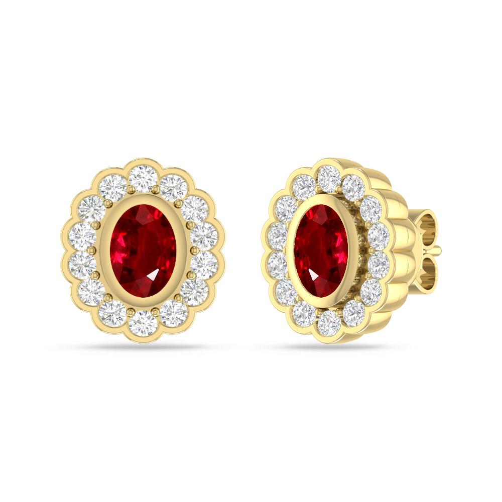 Yellow Gold - Ruby