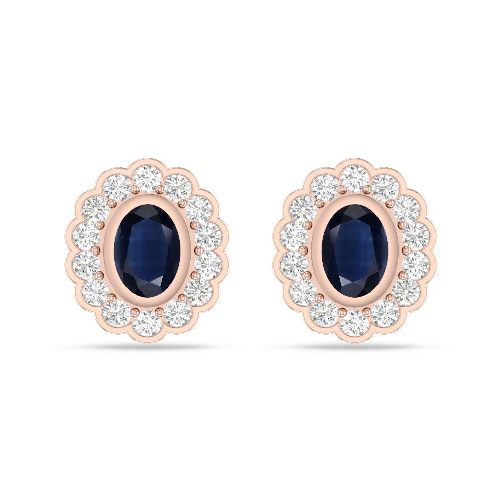 Rose Gold - Sapphire