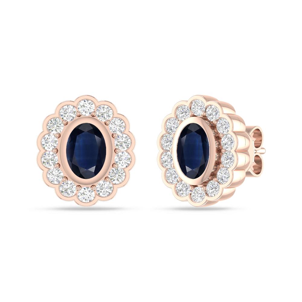 Rose Gold - Sapphire