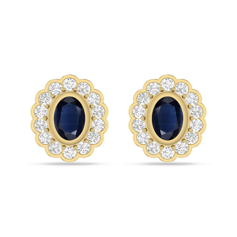 Yellow Gold - Sapphire