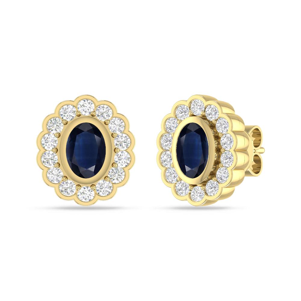 Yellow Gold - Sapphire