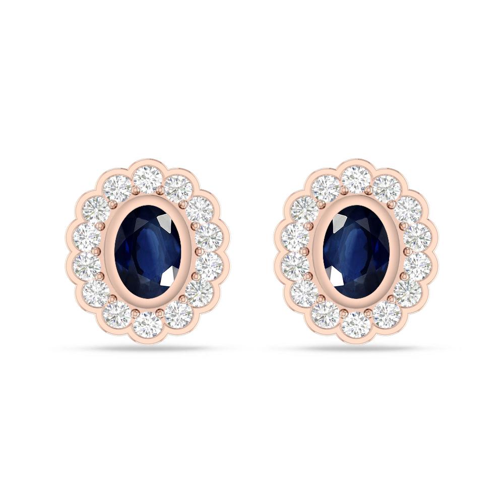 Rose Gold - Sapphire