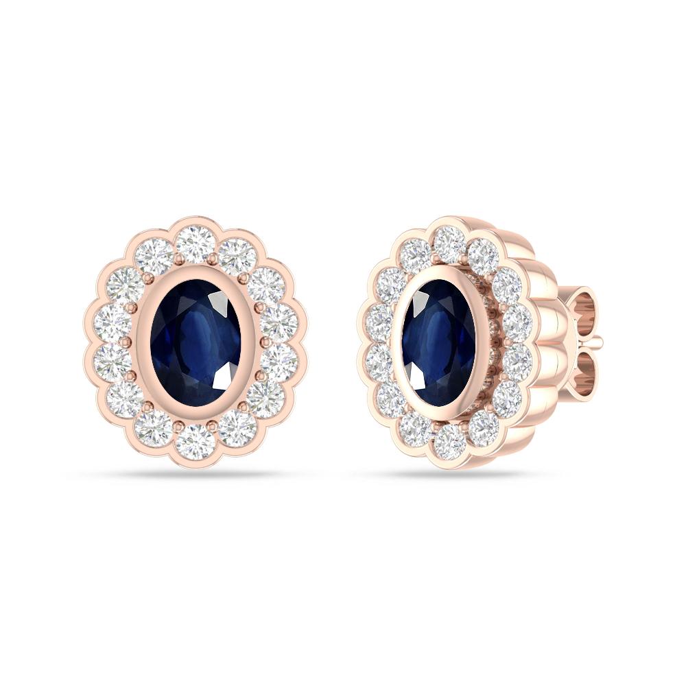 Rose Gold - Sapphire