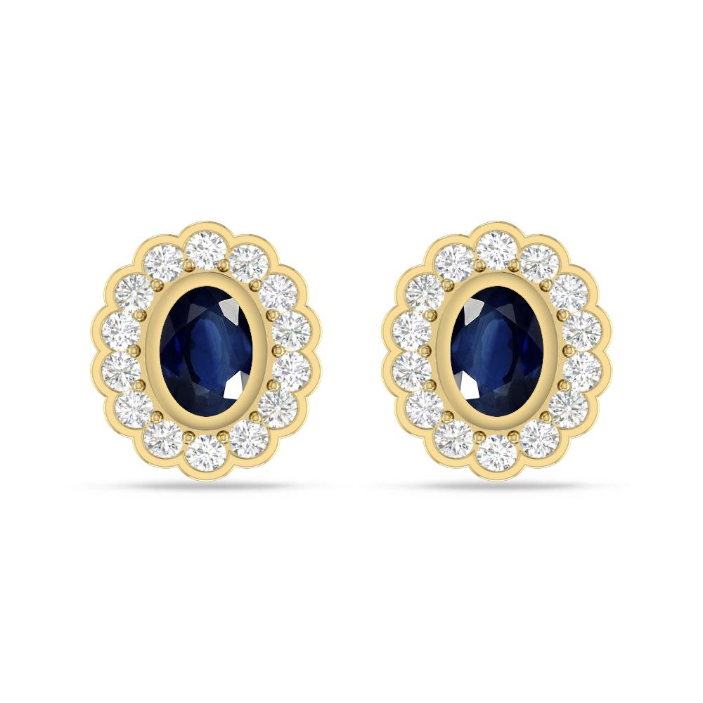 Yellow Gold - Sapphire