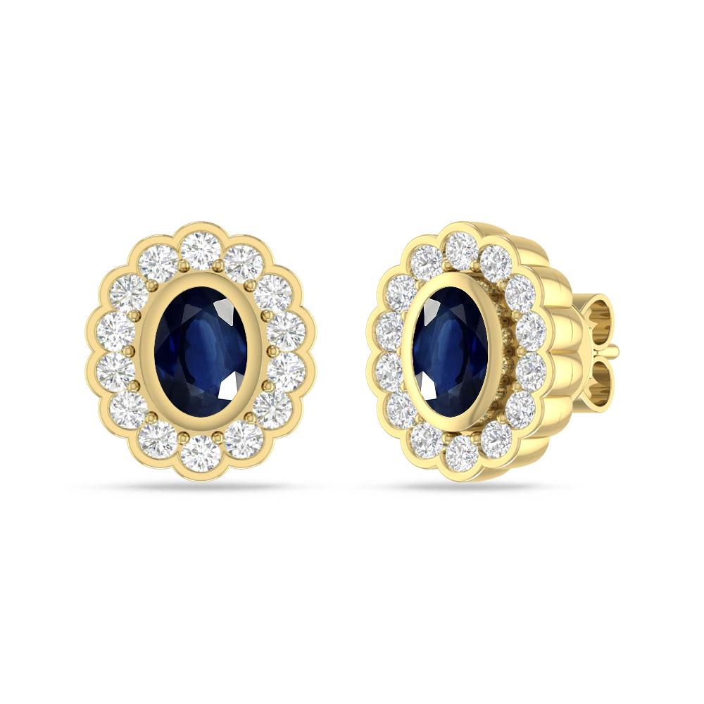 Yellow Gold - Sapphire