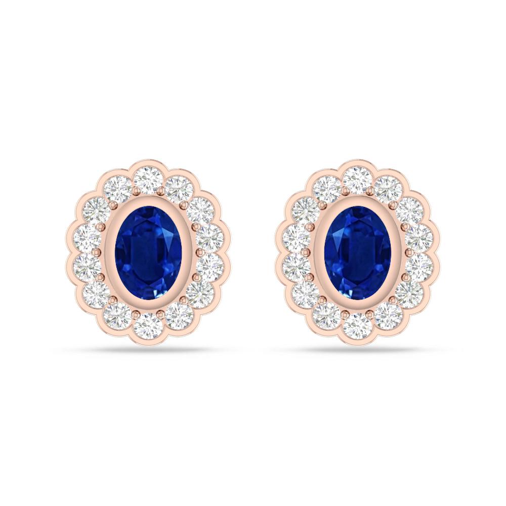 Rose Gold - Sapphire