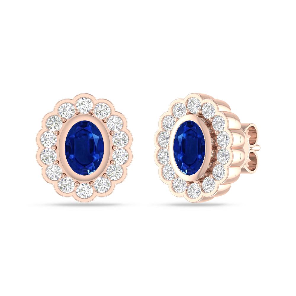 Rose Gold - Sapphire