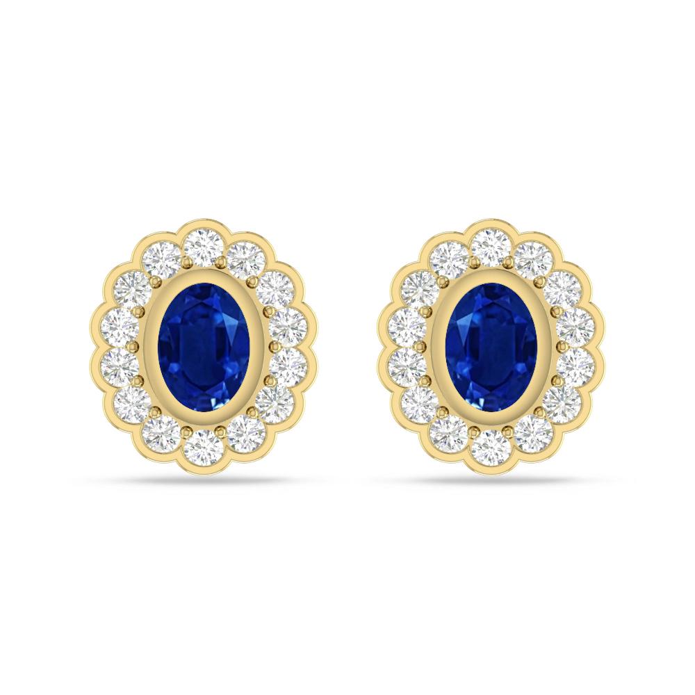 Yellow Gold - Sapphire