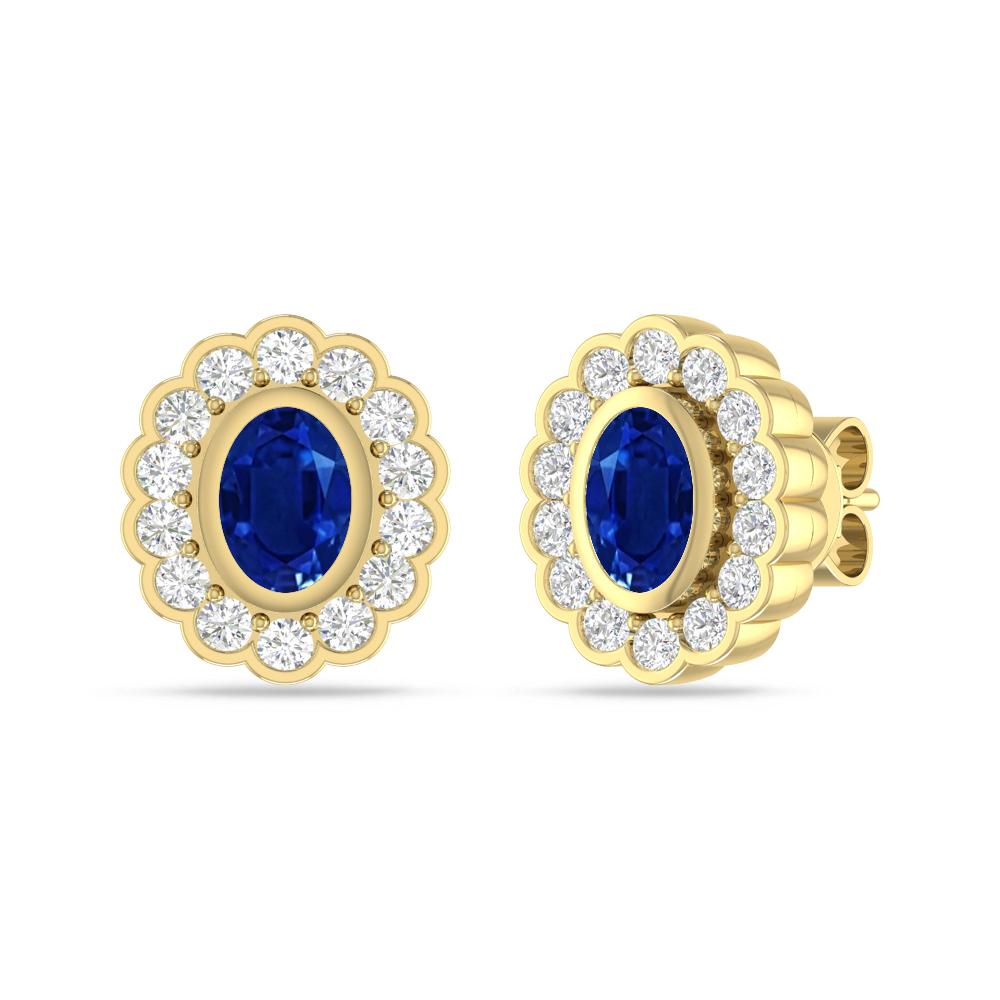 Yellow Gold - Sapphire