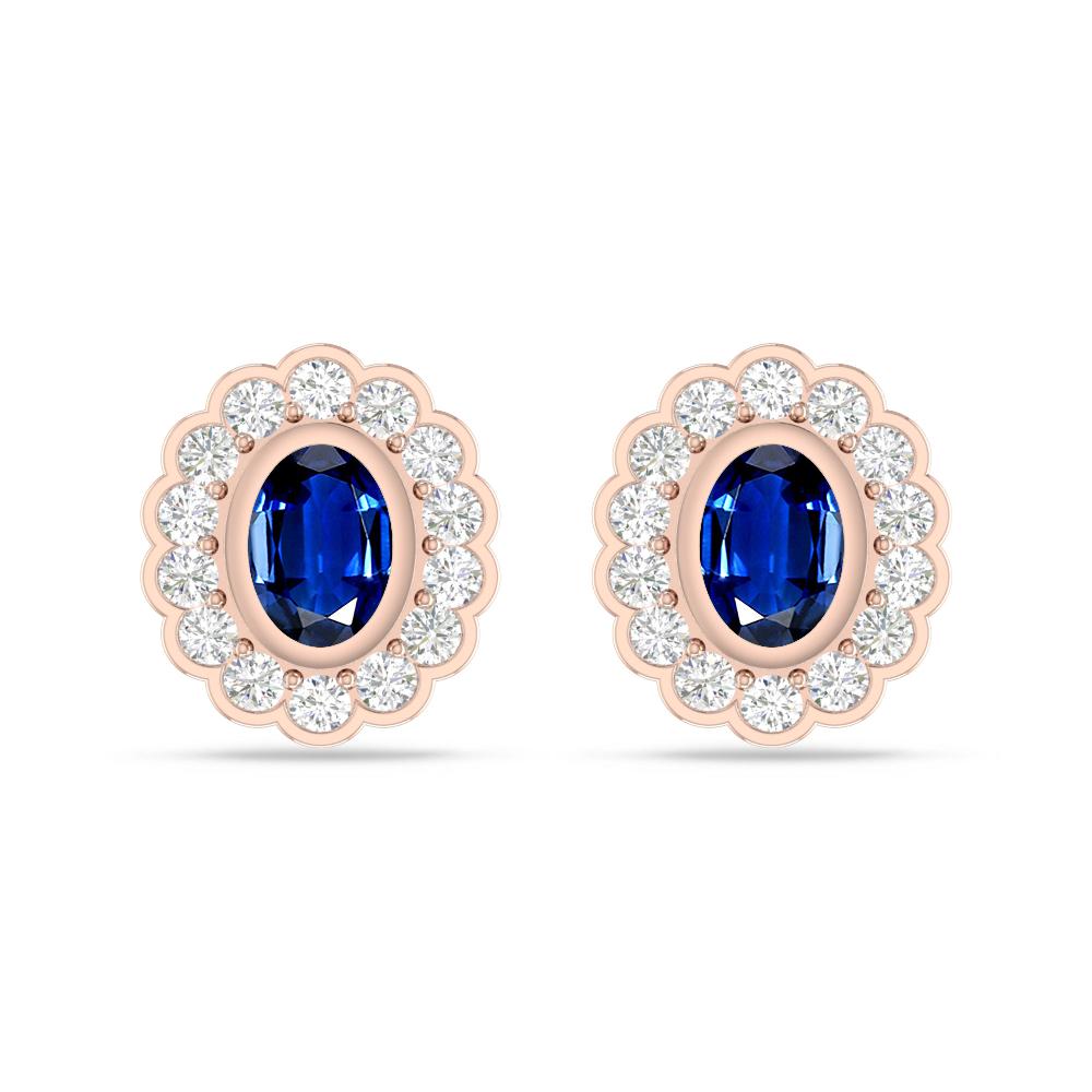 Rose Gold - Sapphire