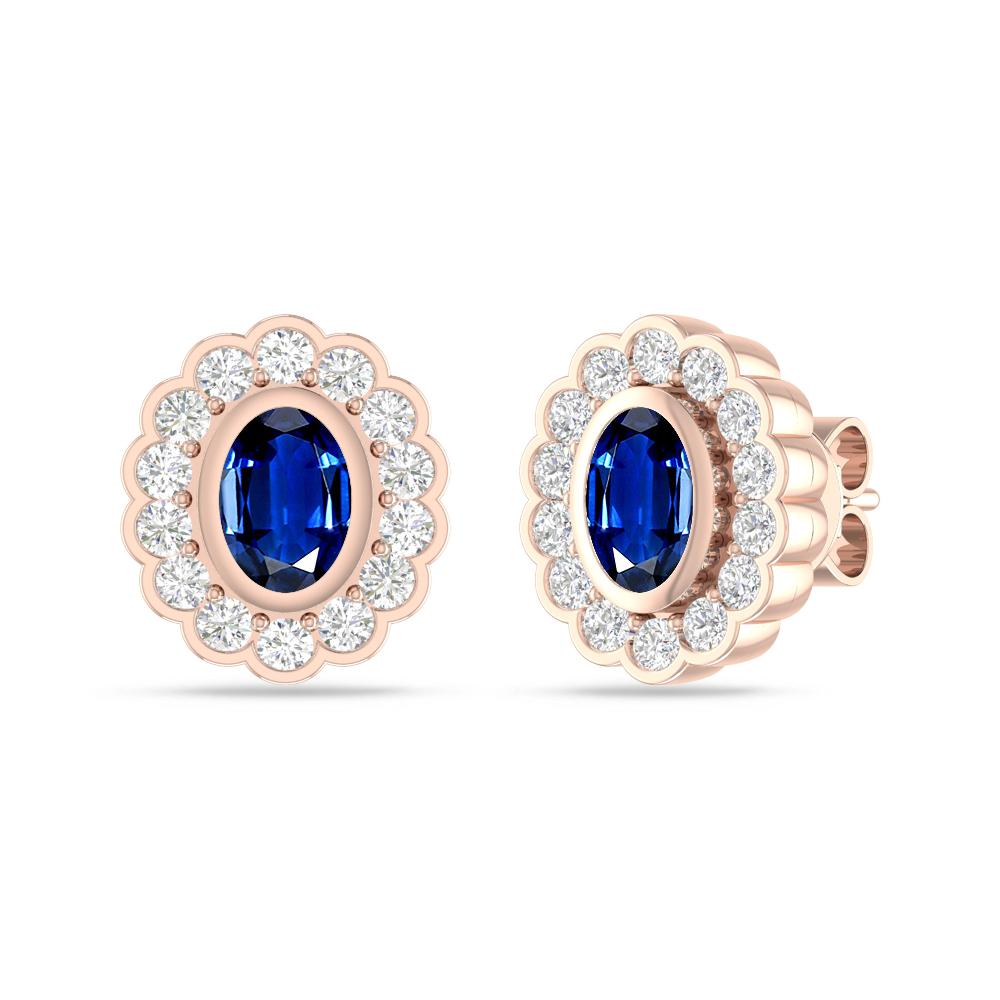 Rose Gold - Sapphire