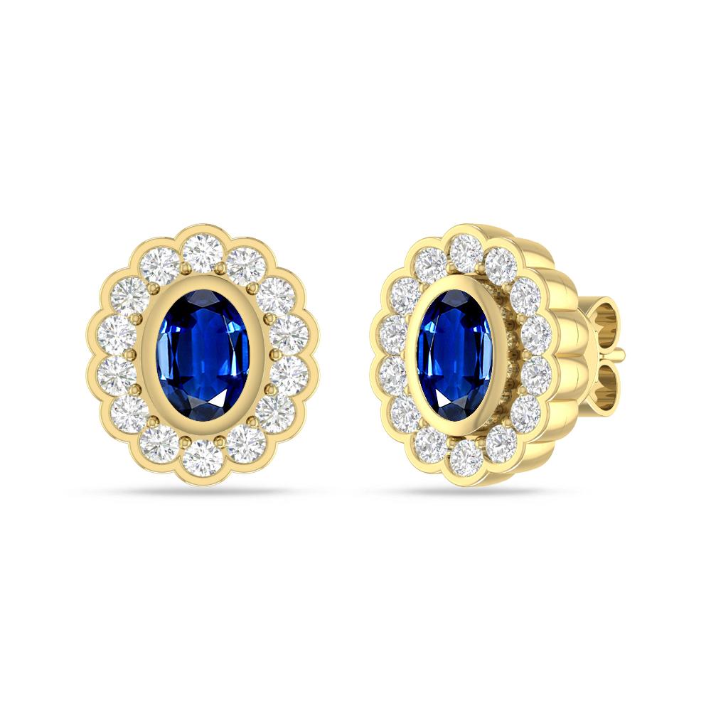 Yellow Gold - Sapphire