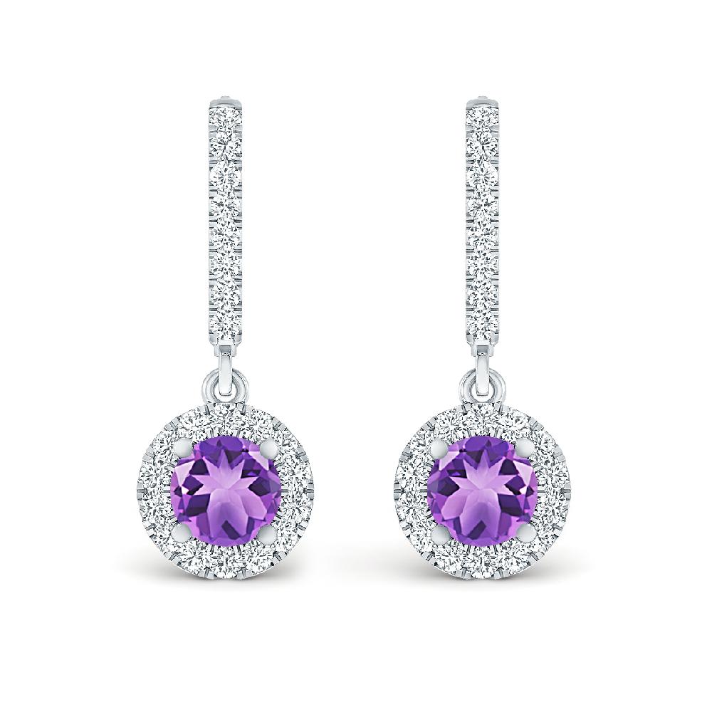 White Gold - Amethyst