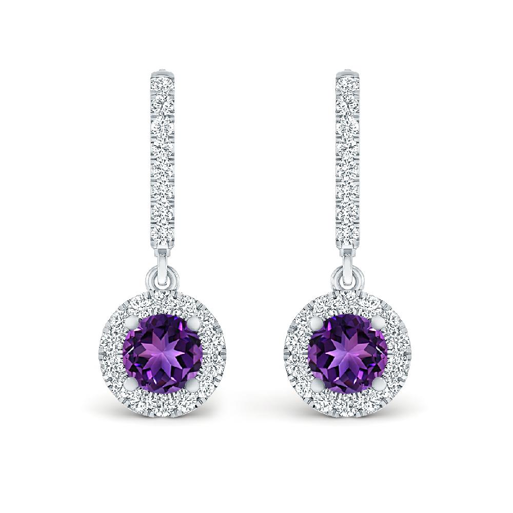 White Gold - Amethyst