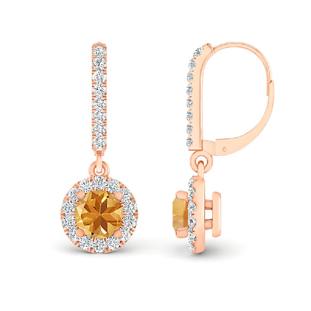 Rose Gold - Citrine