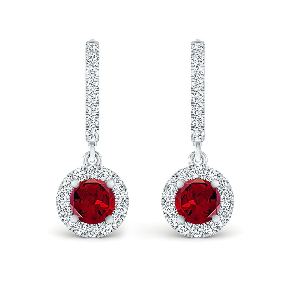 White Gold - Garnet