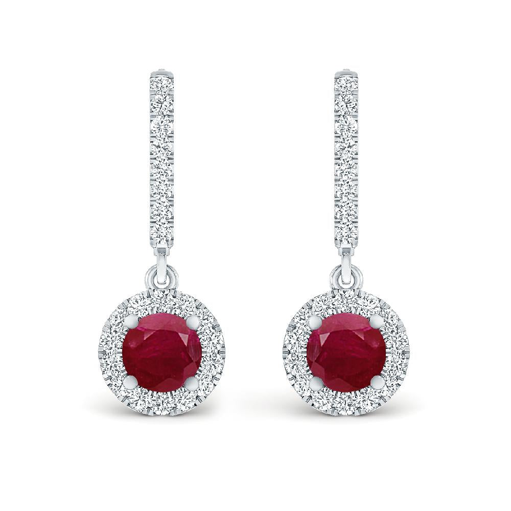 White Gold - Ruby