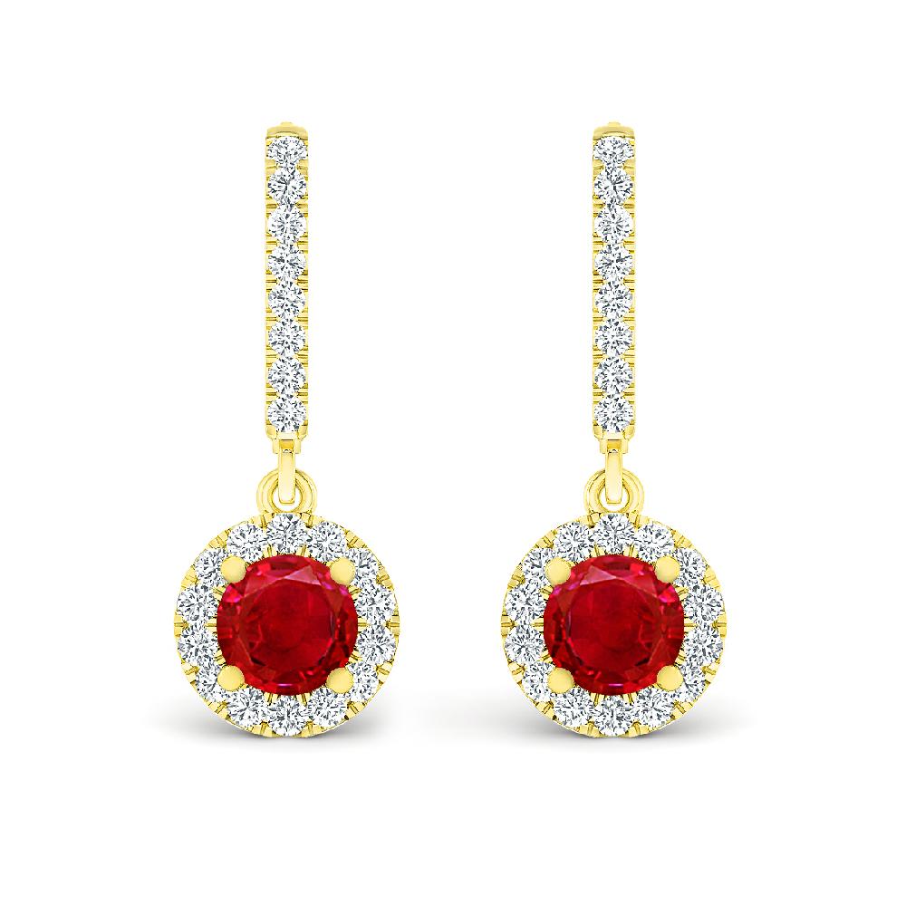 Yellow Gold - Ruby