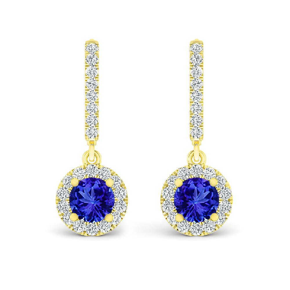 Yellow Gold - Tanzanite