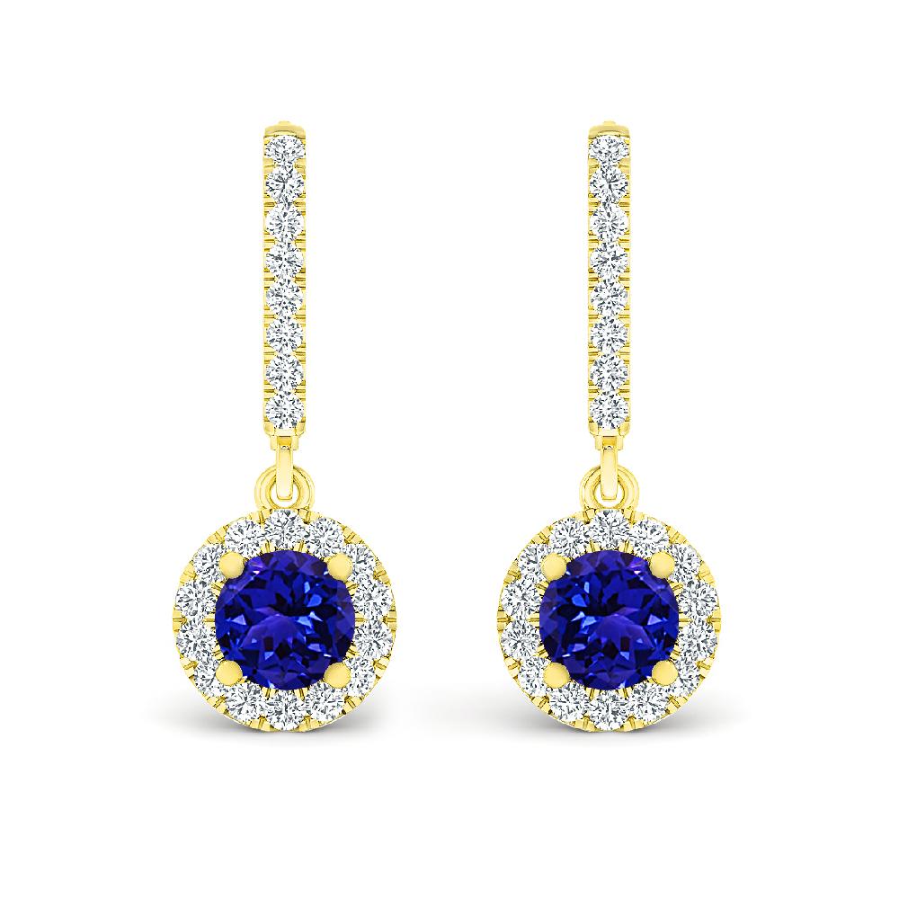 Yellow Gold - Tanzanite