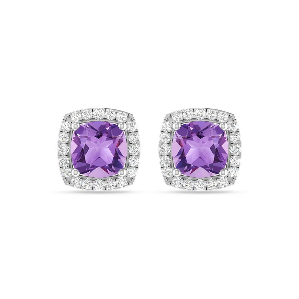 White Gold - Amethyst