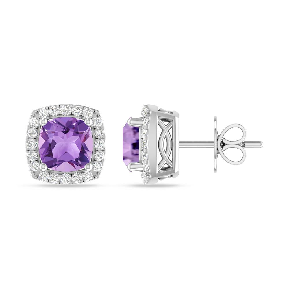 White Gold - Amethyst