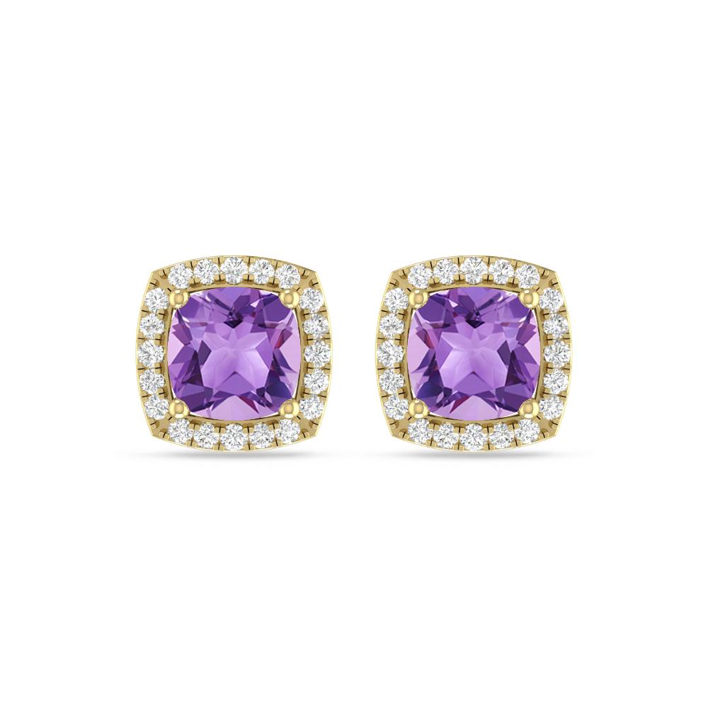 Yellow Gold - Amethyst