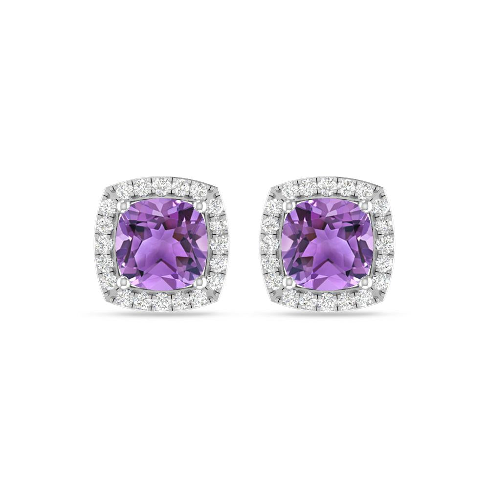 White Gold - Amethyst