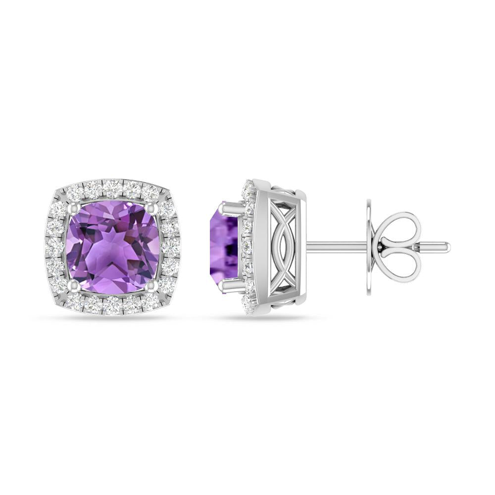 White Gold - Amethyst