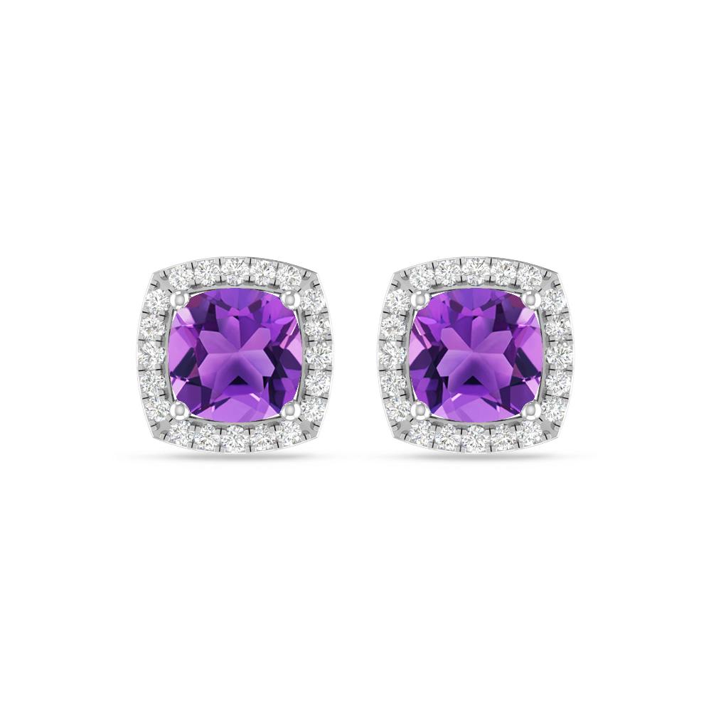 White Gold - Amethyst