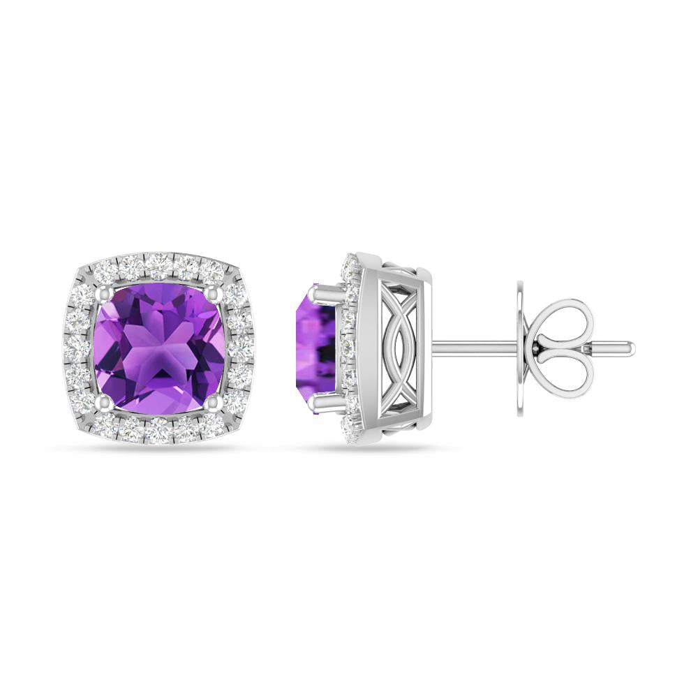 White Gold - Amethyst